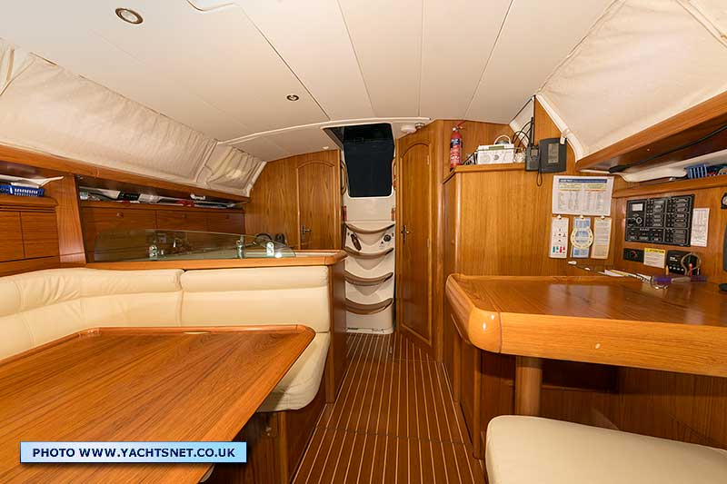 Saloon looking aft