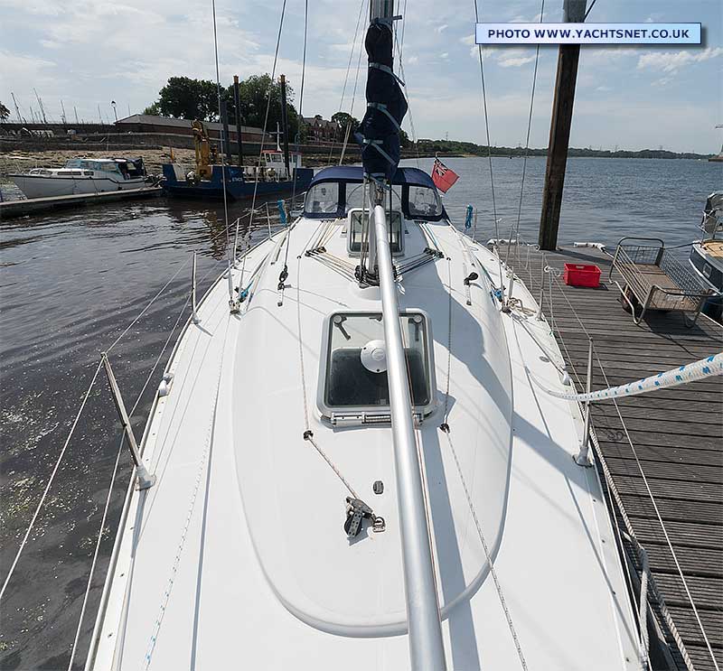 Deck aft