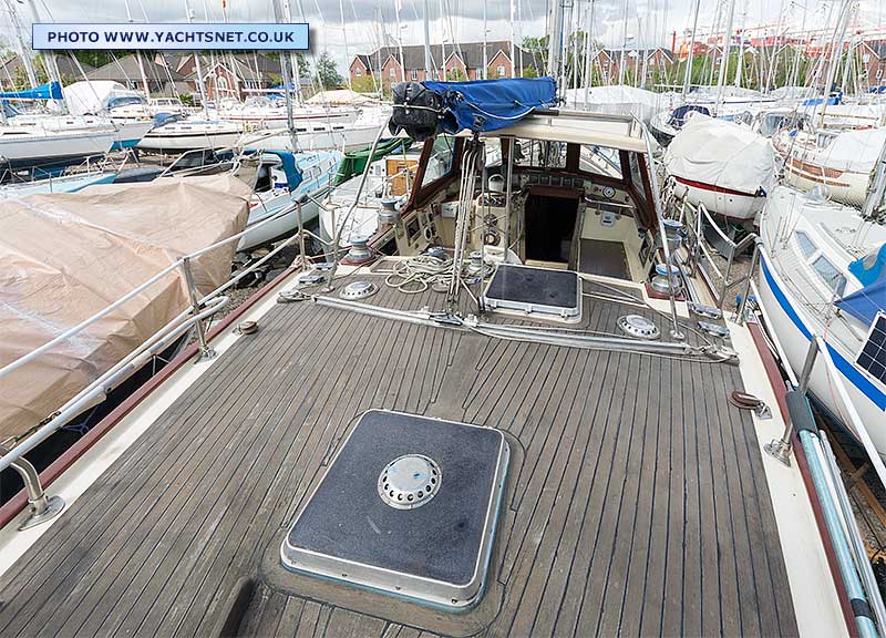 Aft deck looking forward