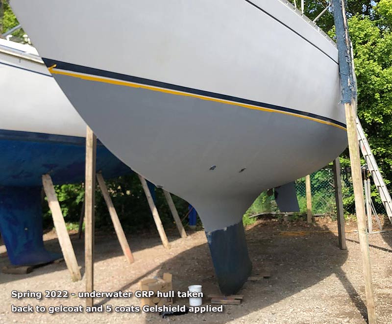 Hull gelshielded