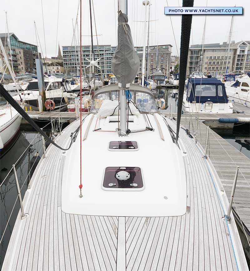 Deck aft